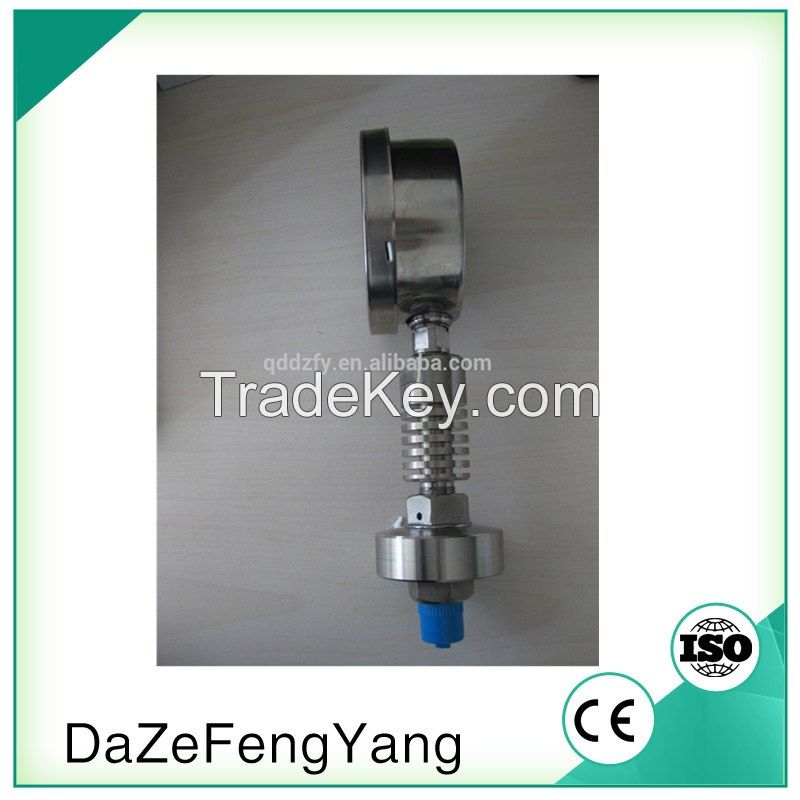 Lower mount with high quality steam boiler pressure gauge