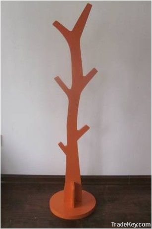 MDF coat tree, coat rack stander