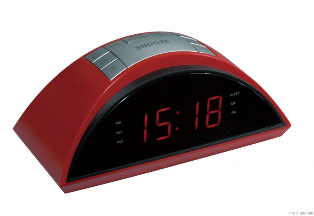 0.9&quot; (or 1.2&quot;) LED CLOCK PLL AM/FM  RADIO