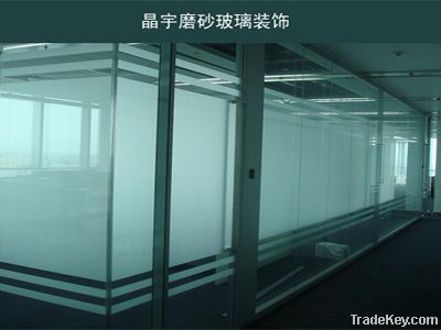 acid etched glass, acid etching glass