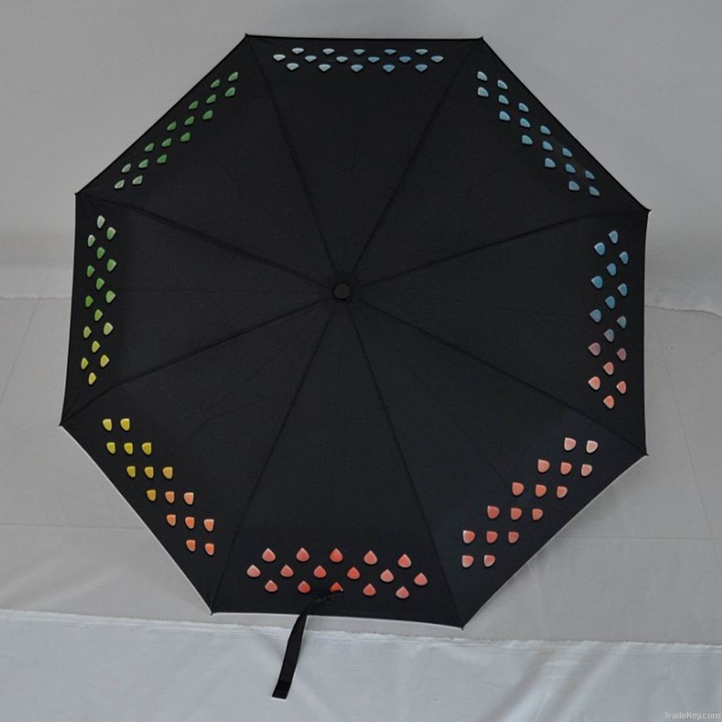 2013 special good quality color changing umbrella