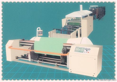 Combined warping sizing machine