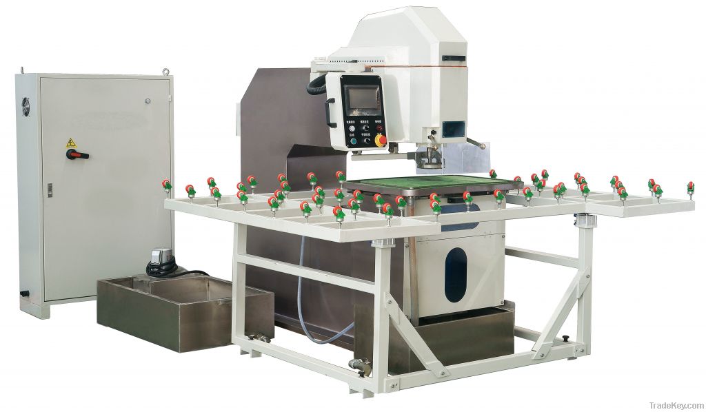 GQP100 AUTOMATIC GLASS HORIZONTAL DRILLING MACHINE