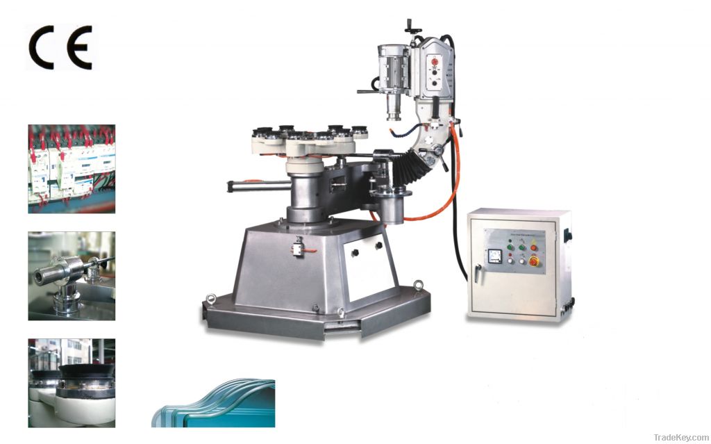 Glass shape edging machine