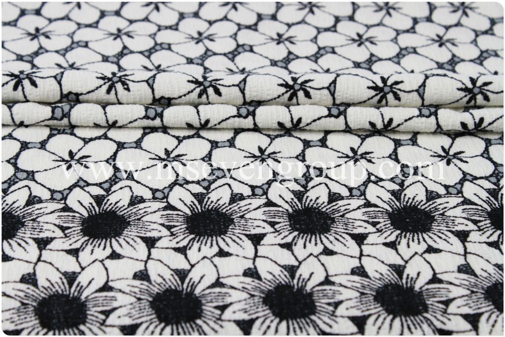 Designer fabric for ladies suit/100% polyester printed fabric for women dresses