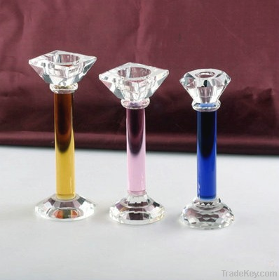 crystal candleholder for home decoration