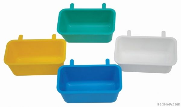 Small Plastic Feeder Cup With Colored