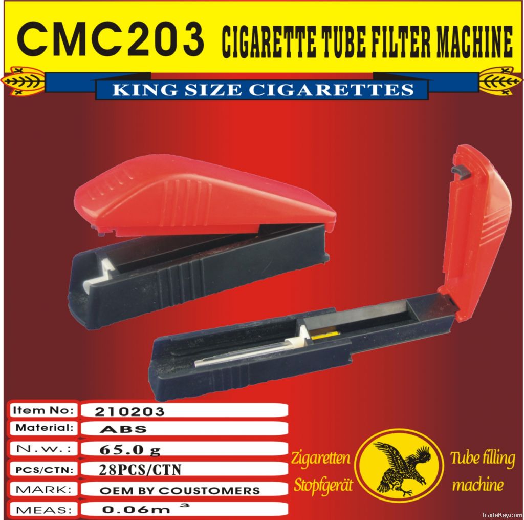 cigarette tube filter machine/cigarette injector macine