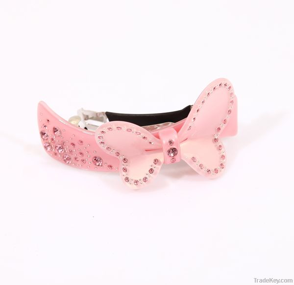 2013 new design Cellulose acetate hand hair clip