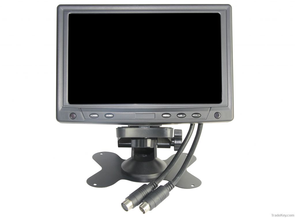 Small 7" VGA HDMI CCTV Monitor