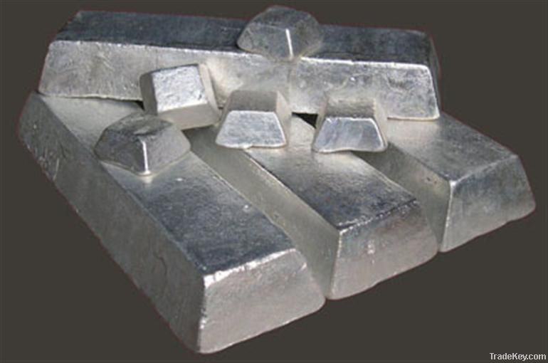 Magnesium Ingot 99.99%, 99.98%, 99.95%