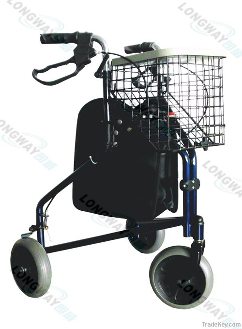 3-wheeled rollator (Delta walker)  Place of Origin China