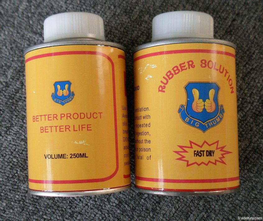 rubber solution glue for tires