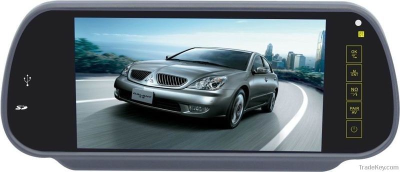 7&quot; Car LCD Mirror Monitor