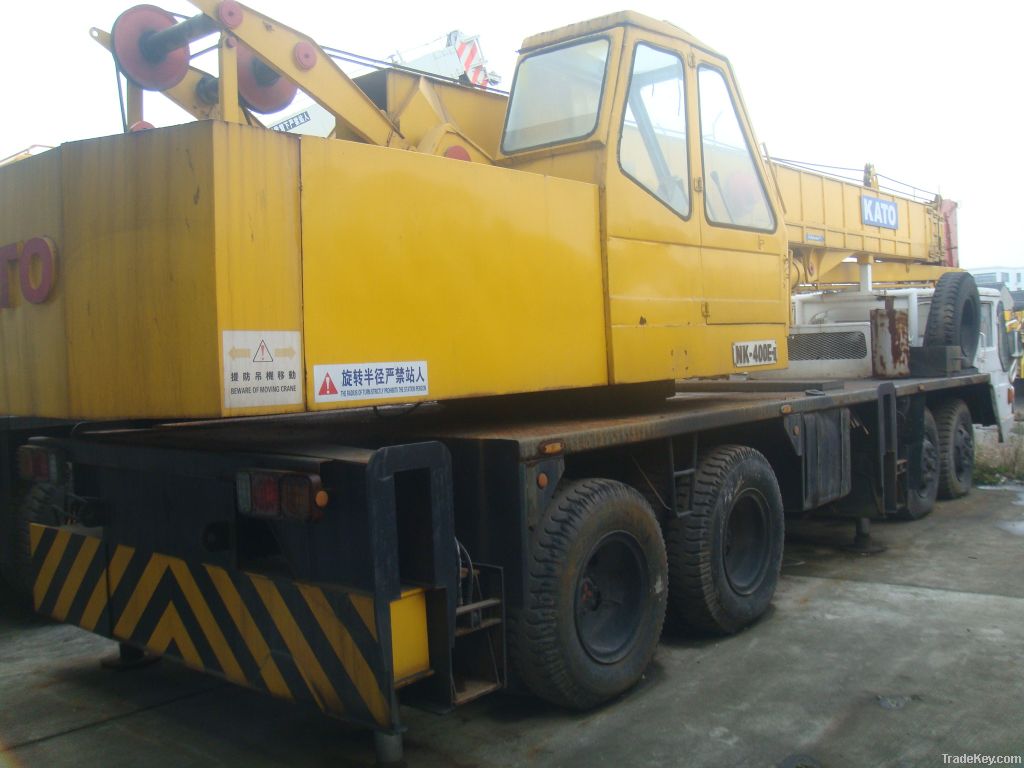 used kato truck crane