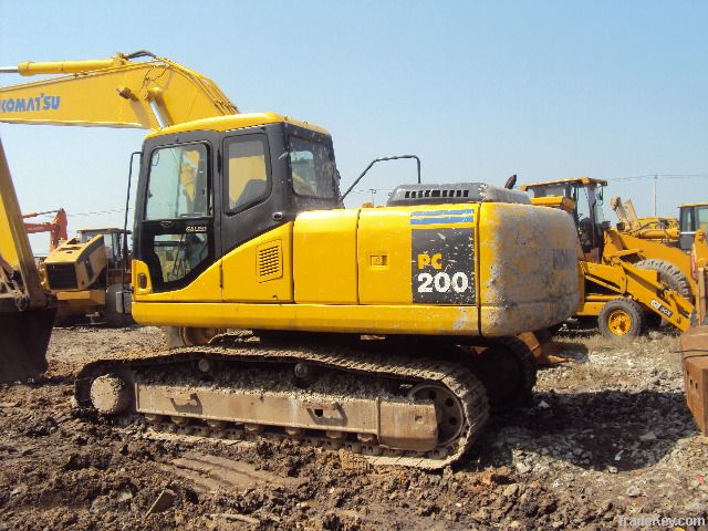 used komatsu excavator 200-7