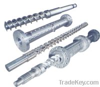 rubber machine screw and barrel for ruber screw