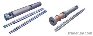 Extruder parallel twin screw and barrel for PE/PP/PVC of extruder scre