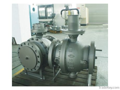 2-PC Thrunnion Mounted Ball Valve