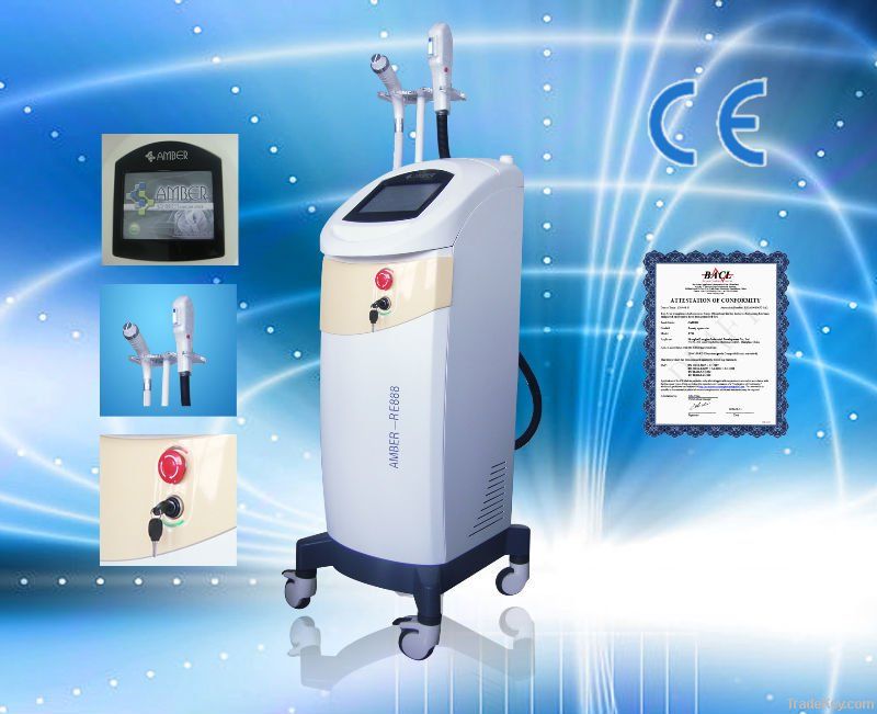 IPL & RF beauty machine for skin treatment