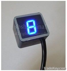 Free shipping digital gear indicator Yamaha Honda Suzuki blue