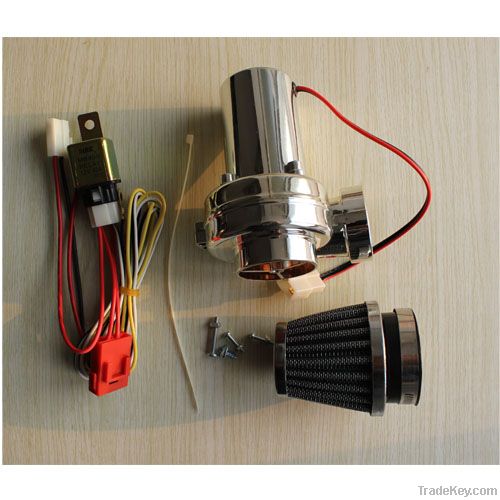 Motorcycle DIY Air filter Intake Turbo Electric Supercharger 80W 400CC