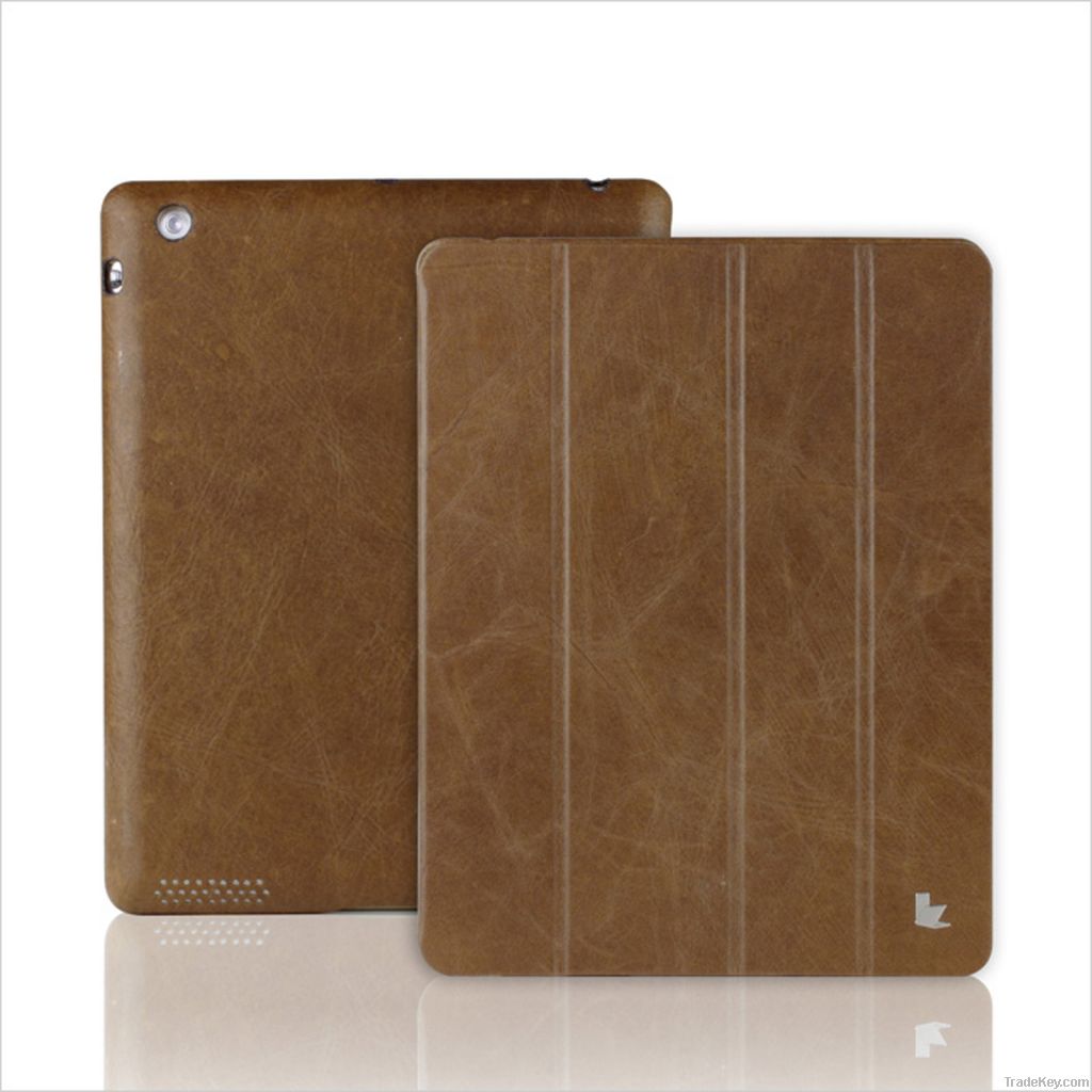 Leather case for ipad