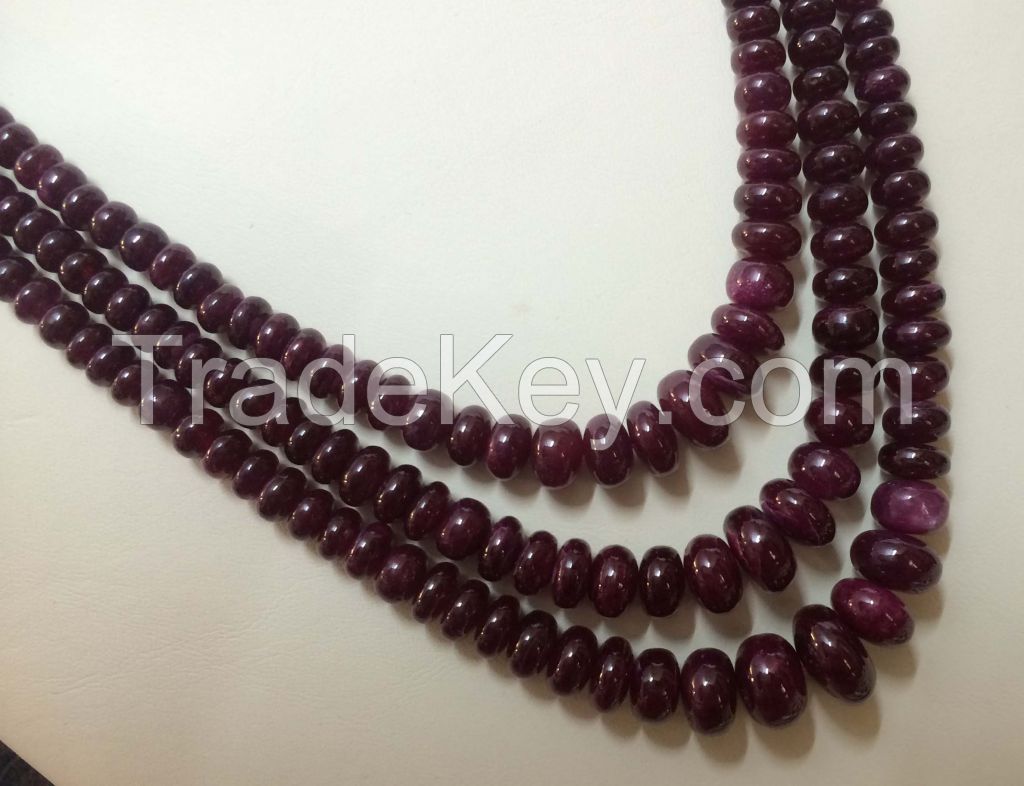 Ruby Beads