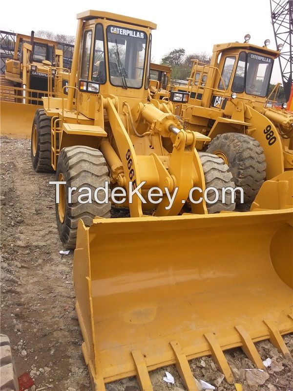 Used CAT 966E wheel loader Caterpillar 966E loader 