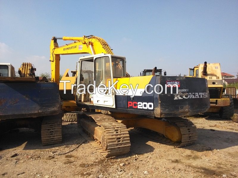 Used Komatsu PC200-5 Excavator