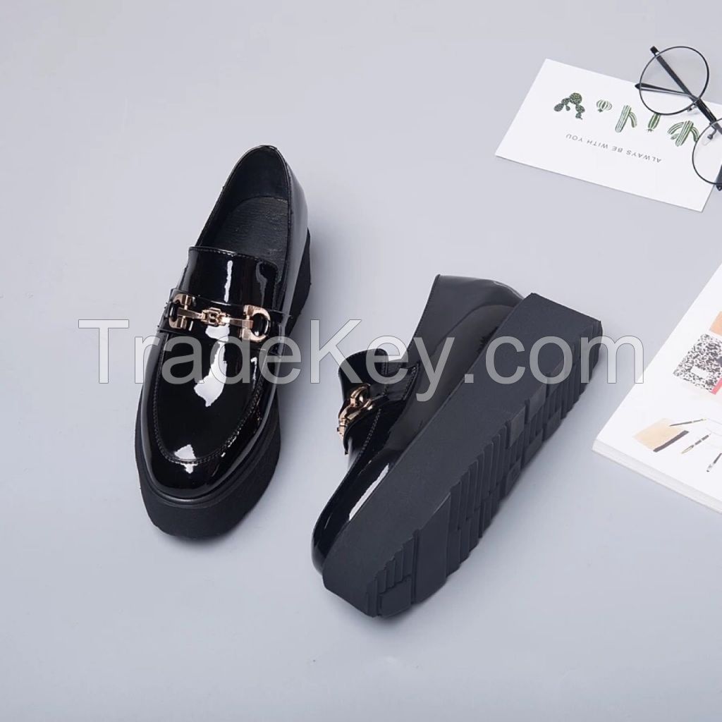 women fashion shoes leather shoes