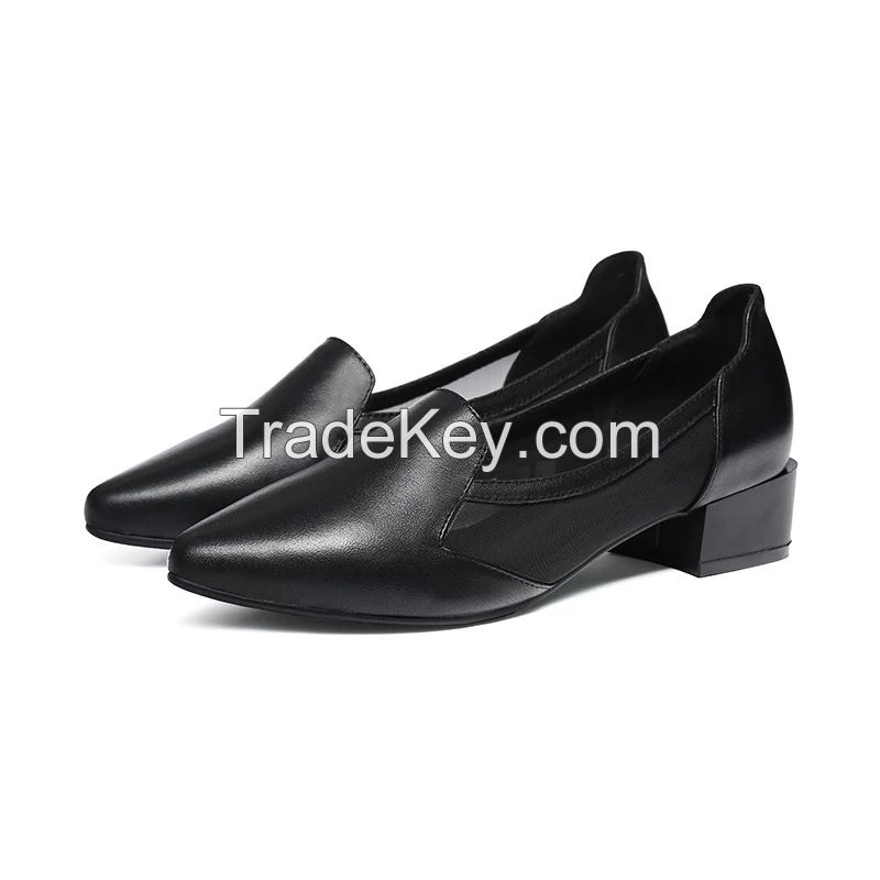 women fashion shoes leather shoes