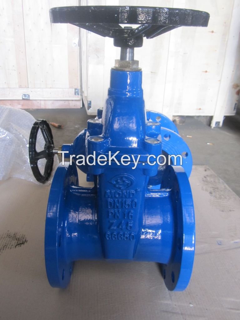 BS5163/AWWA C509/DIN3202/GOST/ Non-rising stem gate valve