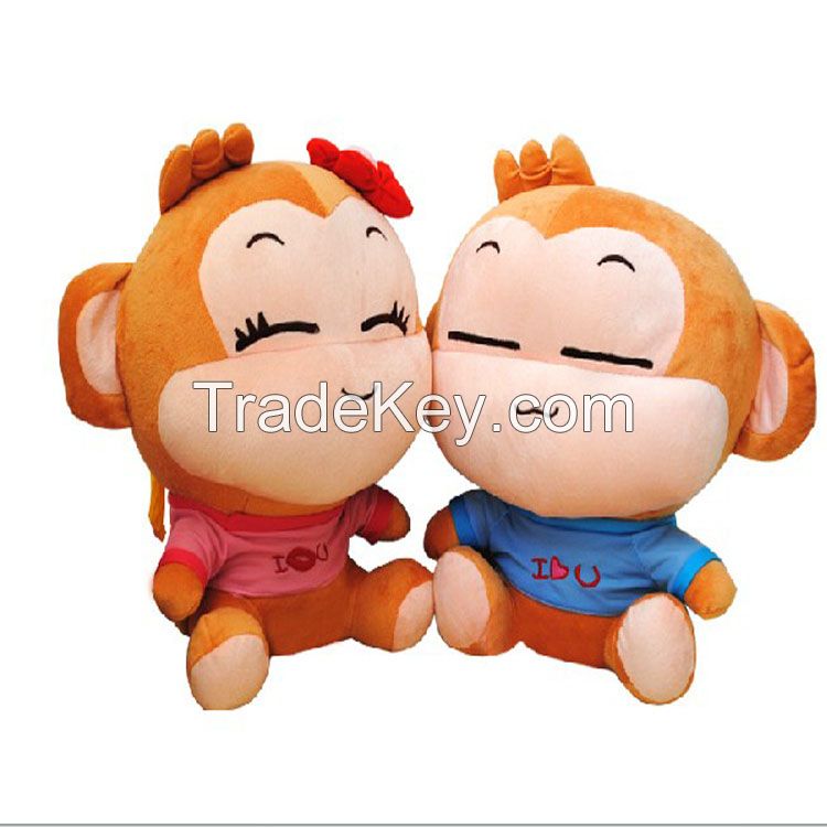 plush cartoon toy monkey, Plush Monkeys stuffed animals Toys