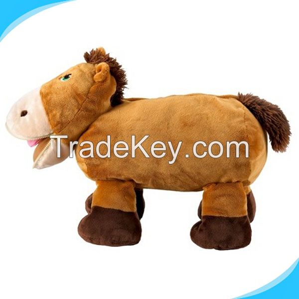 Toy Hippo Plush pass EN71 test report , Plush Hippo Doll Toy  with customized logo, OEM design plush toy