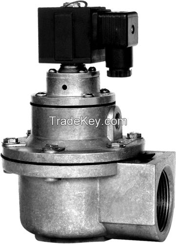 Pulse jet diaphragm valve for baghouse filter