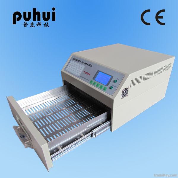 Infrared ic heater T-962A, smt reflow oven, benchtop reflow oven desktop