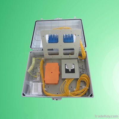 Optical fiber splitter box