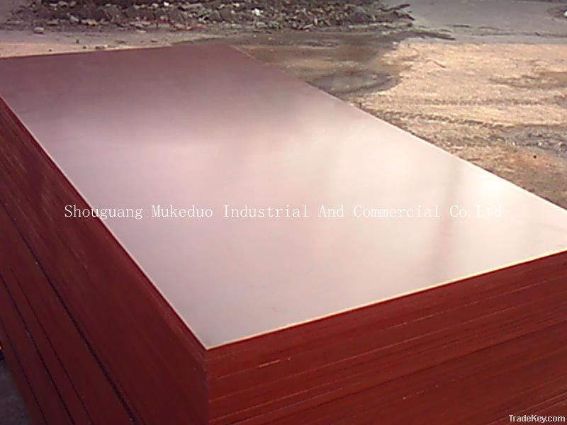 Red film faced plywood