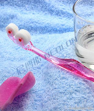 Adult Toothbrush -- Dual Roller