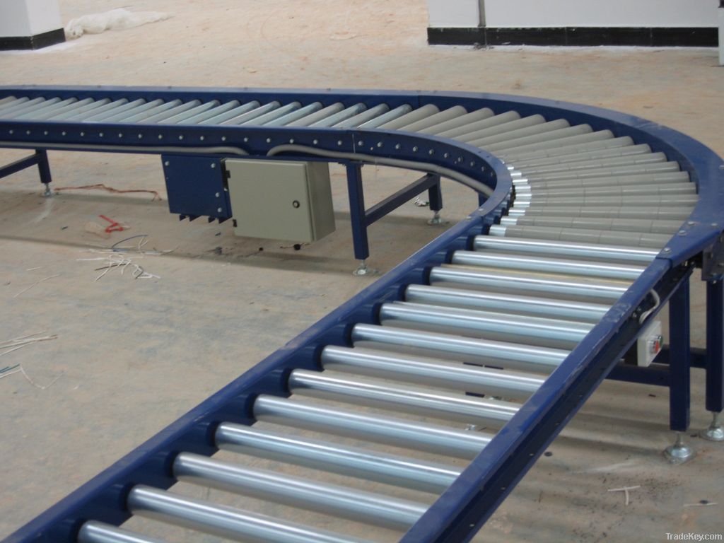 gravity roller conveyor