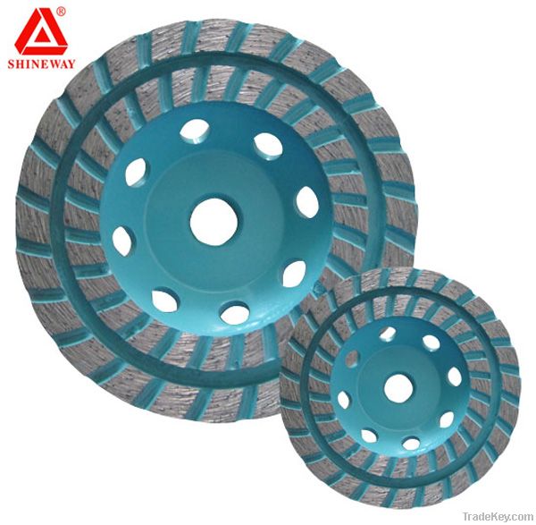 Double Row Diamond Grinding Cup Wheel