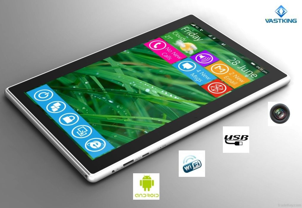 10.1&quot; android tablet pc, TFT, 1024*600 RK3066 Dual-core Cortex A9 1.6GH