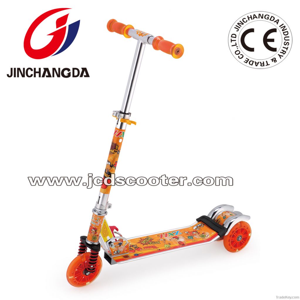 3 wheels folding kick scooter