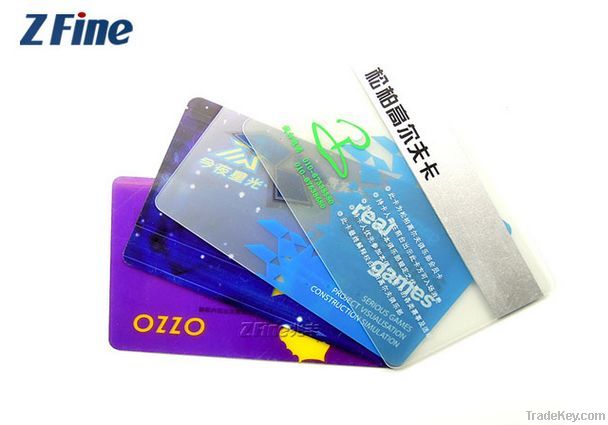 transparent smart card