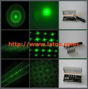 5 IN 1 Green Laser Pointer.