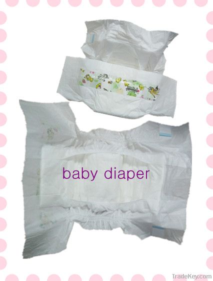 White backsheet- cheap disposable baby diapers