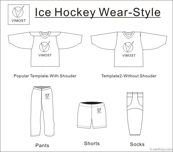 sublimation ice hockey pants