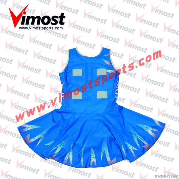 custom netball dress