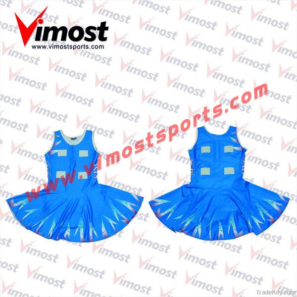 custom netball dress